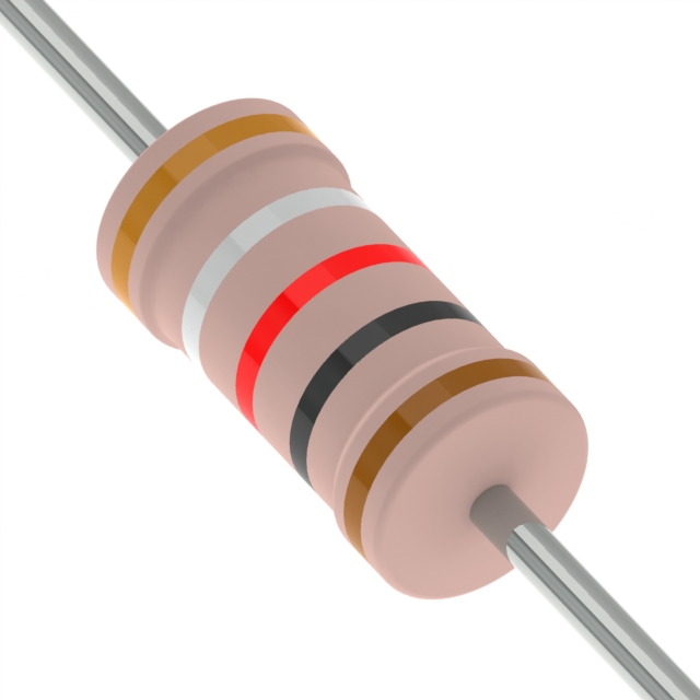 49,9Kohm 1% 1/2W MEPCO/ELECTRA RN60D Resistenza Di Precisione Film - Foto 2
